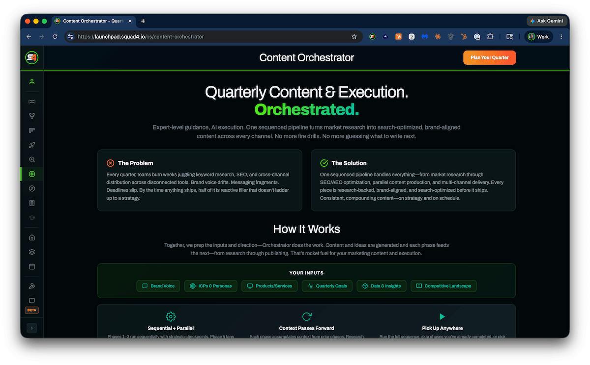 Content Orchestrator preview